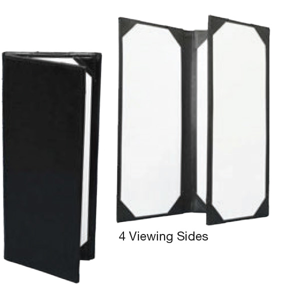 Triple Panel Menu Cover